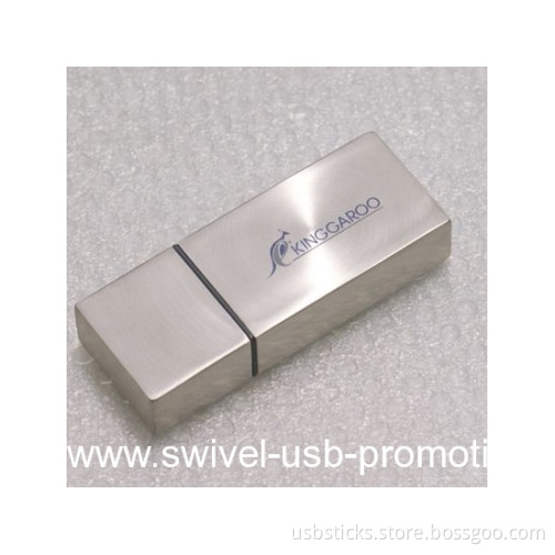 metal stainless steel usb flash disk as Audio gifts